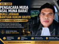 Usman Pela, S.H Pengacara Muda Asal Kabupaten Muna Barat, (20/7/2026).