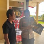 Bhabinkamtibmas Polsek Asera Sosialisasikan Super App Polri dan Call Center 110