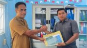 Tampak kiri Kabid Bina Marga Dinas PUPR Kab. Bombana (Sukardi, S.T., M.P.W.K.) dan Tampak Kanan Ketua Umum FPPB (Andi Zulkifli)